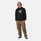 Santa Cruz Hooded Hand Dot Front Black Medium