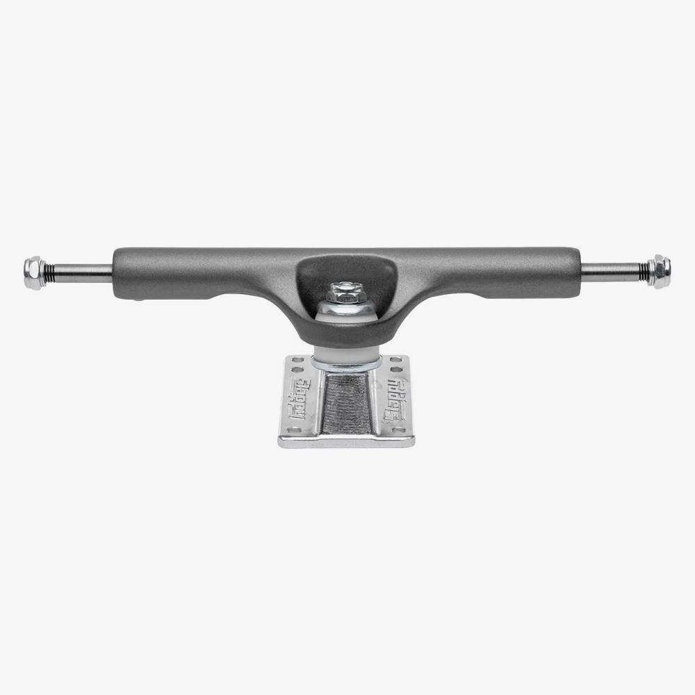 Slappy ST1 Hollow Lights Skateboard Trucks 6 Hole Baseplate Gunmetal 9"