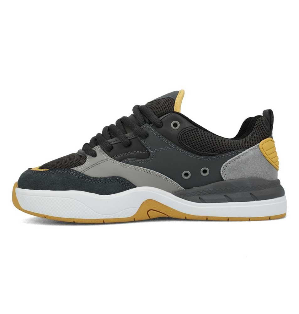 DC Shoes Ascend S Dark Grey Grey Tan Skate Shoes