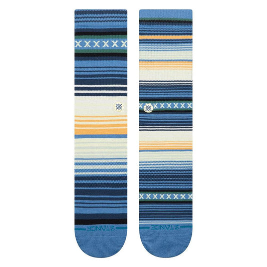 Stance Socks Curren St Crew Capri Blue UK 7-11