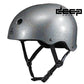 Triple Eight Deep Cover Skateboard Helmet Glitter Silver