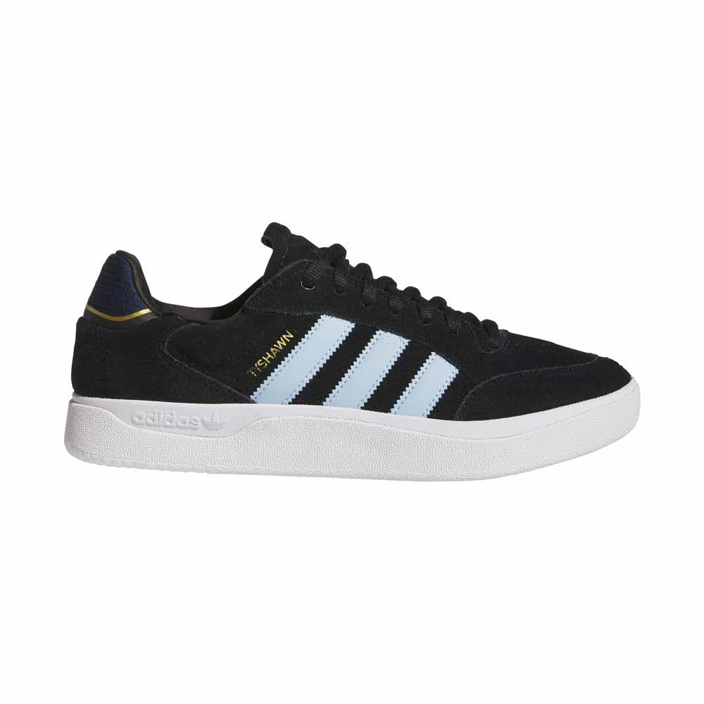 Adidas Skateboarding Tyshawn Low Core Black Clear Sky Colliegate Navy Skate Shoes