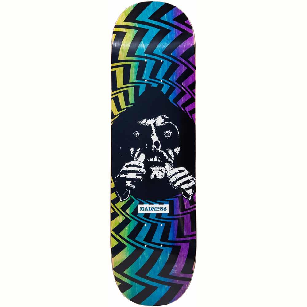 Madness Darkness R7 Skateboard Deck Multi Stain 9''