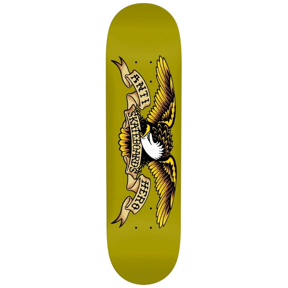 Anti Hero Dbx Team Classic Eagle Skateboard Deck Greenish 8.62"