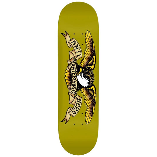 Anti Hero Dbx Team Classic Eagle Skateboard Deck Greenish 8.62"