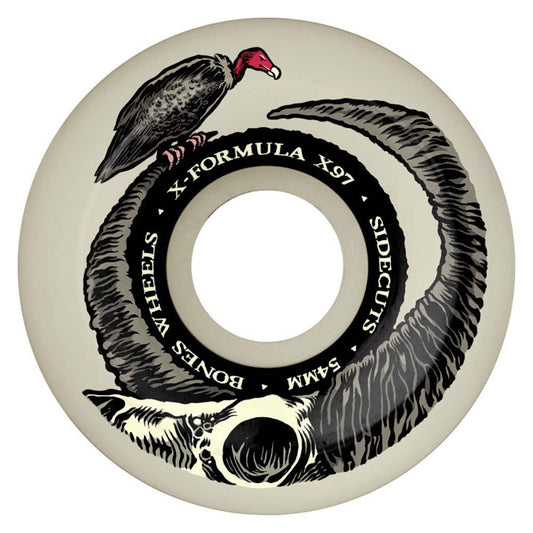 BONES Floor Horns V5 Sidecut Skateboard Wheels 54mm 97A