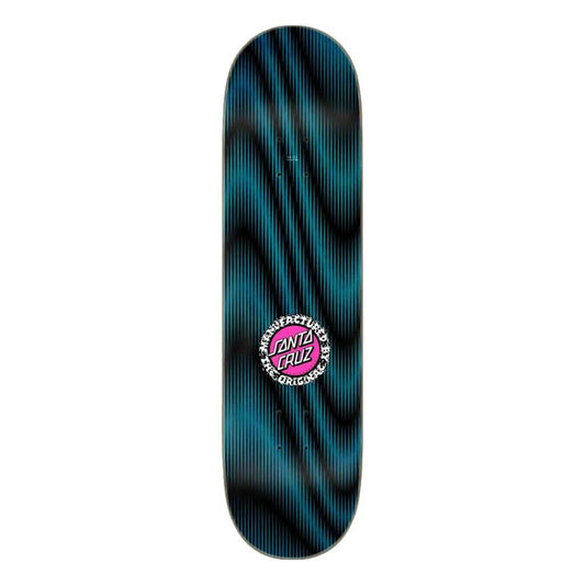 Santa Cruz Skateboard Deck Hands All Over 7 Ply Birch Blue 8.25"