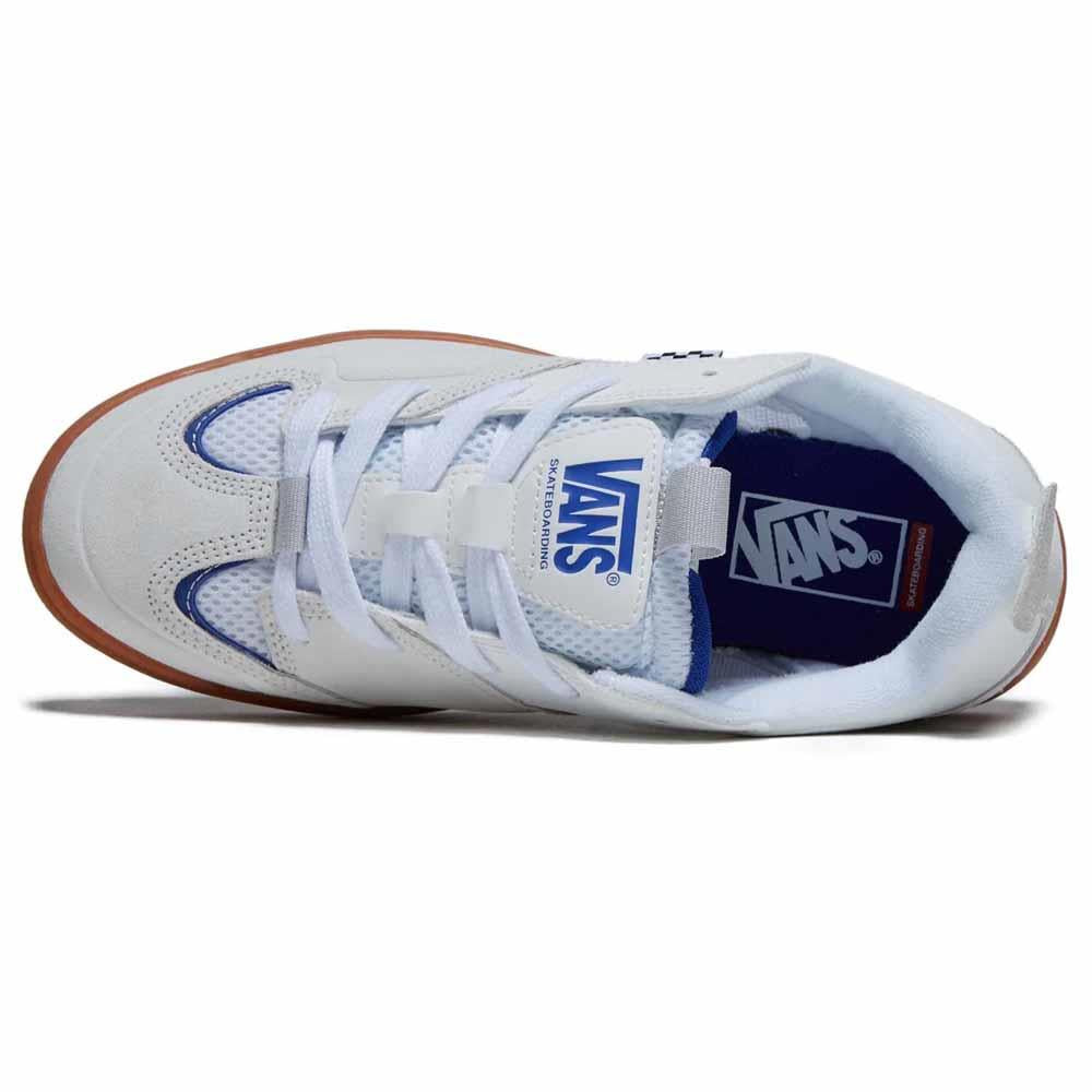 Vans Skate Mixxa White Light Blue Skate Shoes