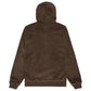 DC Shoe Co Backlash Corduroy Pullover Hooded Sweatshirt Morel Brown