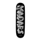 Element Pro Skateboard Deck Geology Madars Apse Black Silver 8.25"