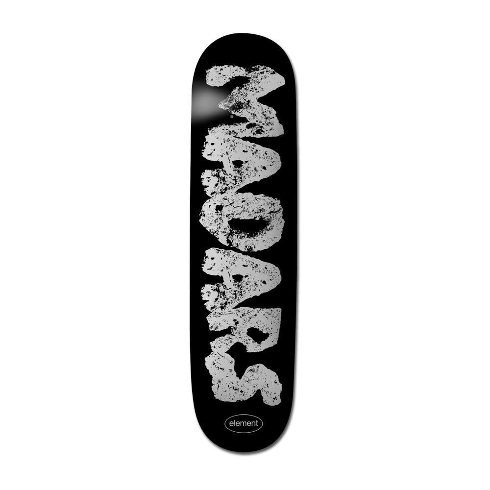 Element Pro Skateboard Deck Geology Madars Apse Black Silver 8.25"