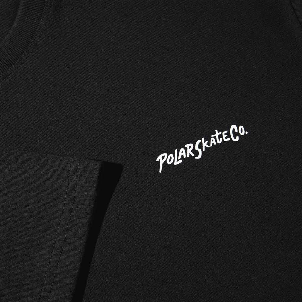 Polar Skateboards Coming Out T-Shirt Black