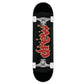 Drew House Lit Drew Logo Complete Skateboard Black Red 8.25"