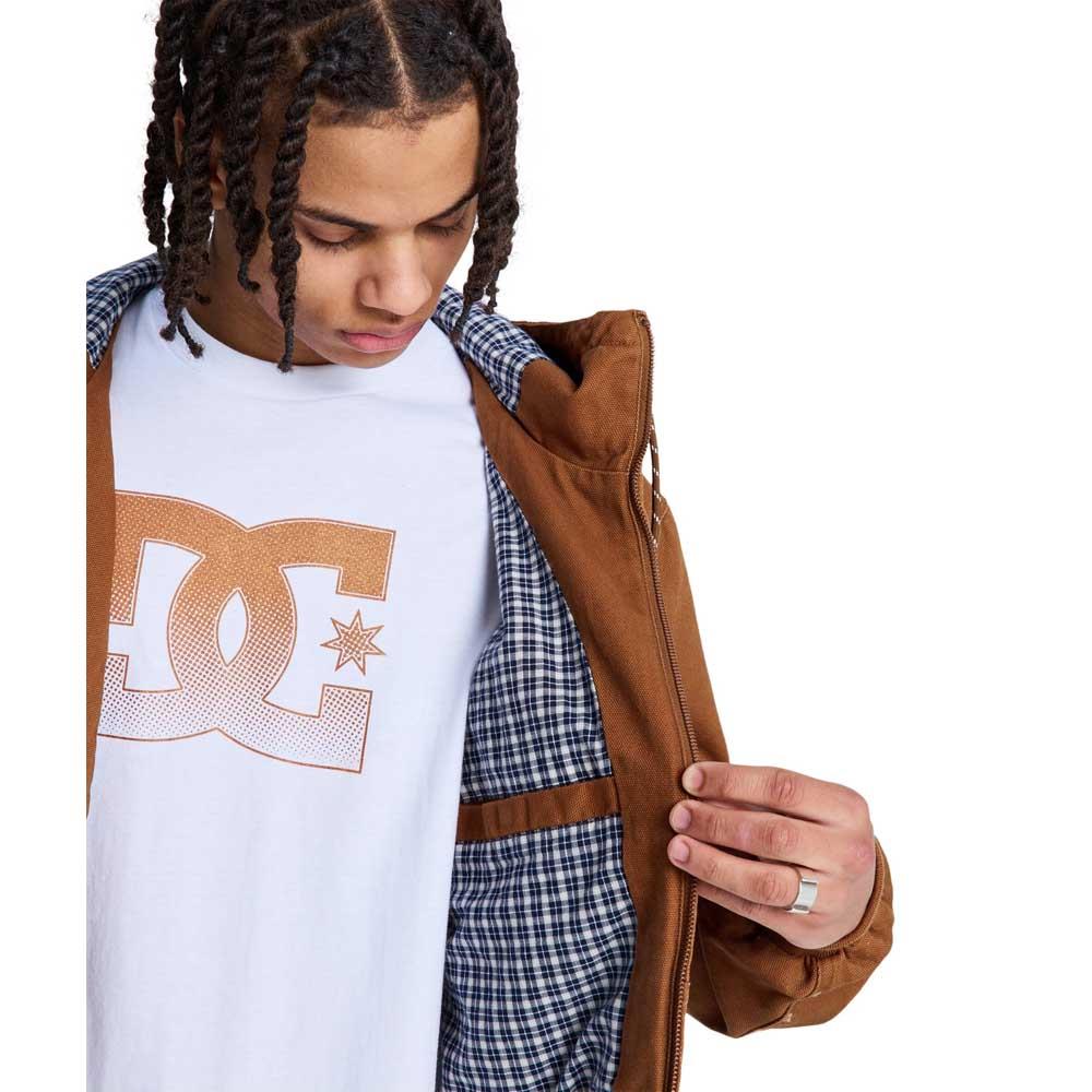 DC Shoe Co Garage Hooded Jacket Toffee