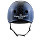 Triple Eight Deep Cover Skateboard Helmet Glitter Black