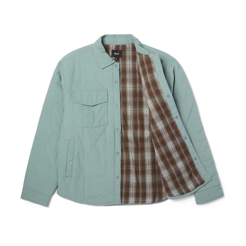 HUF Villard Shacket Steel Blue