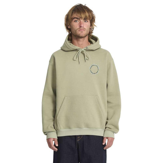 Volcom Watanite Pullover Hooded Sweatshirt Green Tea