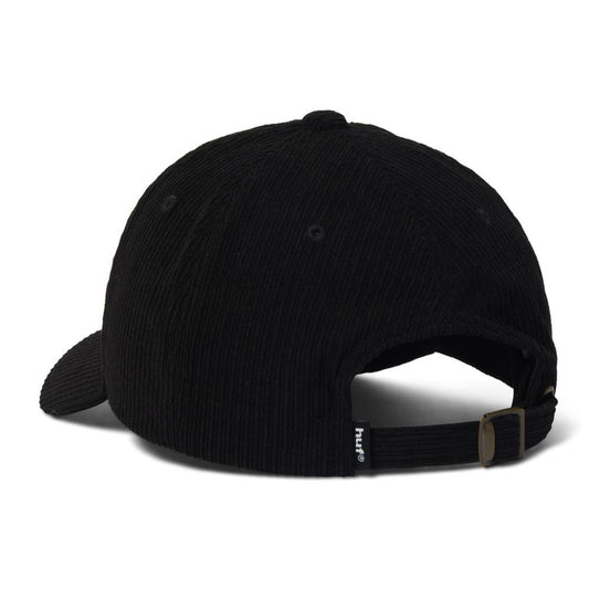 Huf Prism TT Cord 6 Panel CV Hat Black