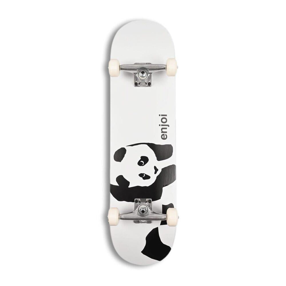 Enjoi Whitey Panda FP Factory Complete Skateboard White 8.5''