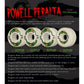 Powell-Peralta  Dragon Skateboard Wheels AA Nano Cubic 93A Off White 60mm x 38mm