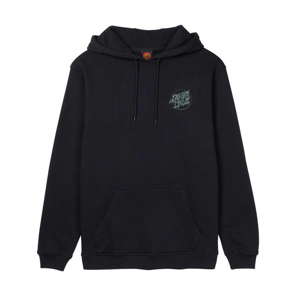 Santa Cruz Scourge Dot Hooded Sweatshirt Black