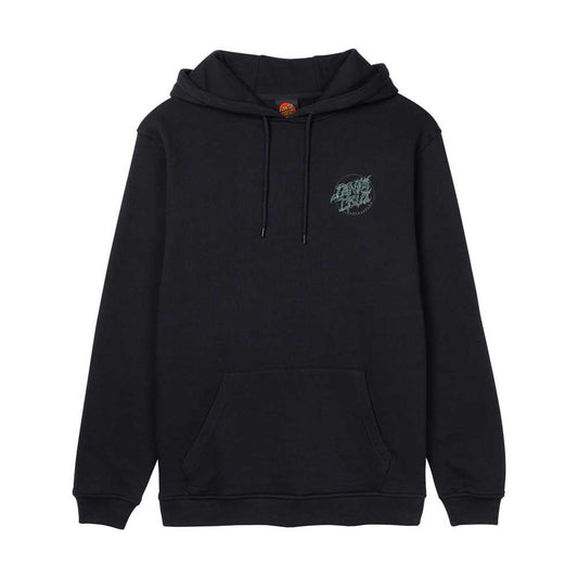 Santa Cruz Scourge Dot Hooded Sweatshirt Black
