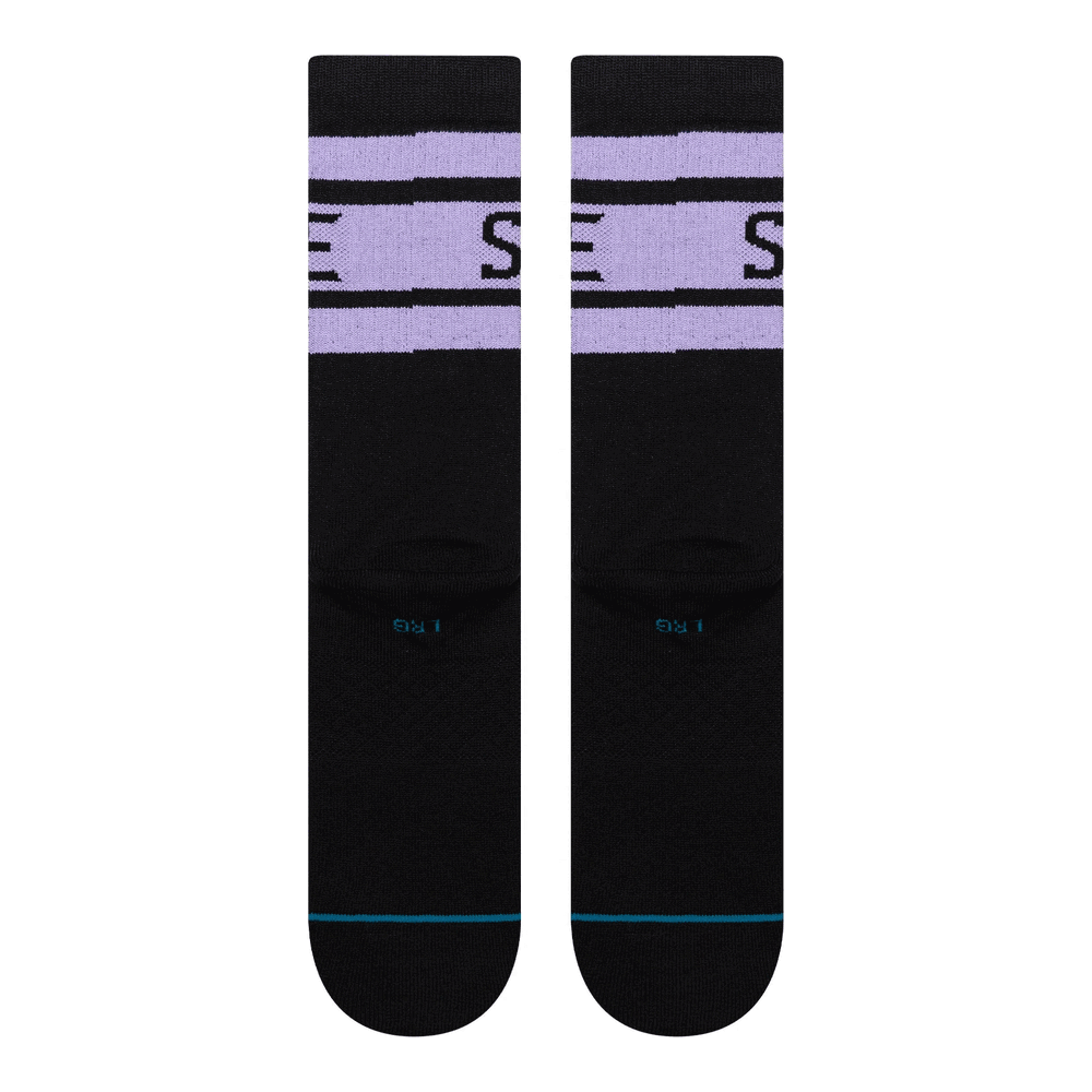Stance Boyd Crew Socks Purple Large Uk7-11