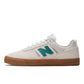 New Balance Numeric Jamie Foy 306 Skate Shoes White Green Suede