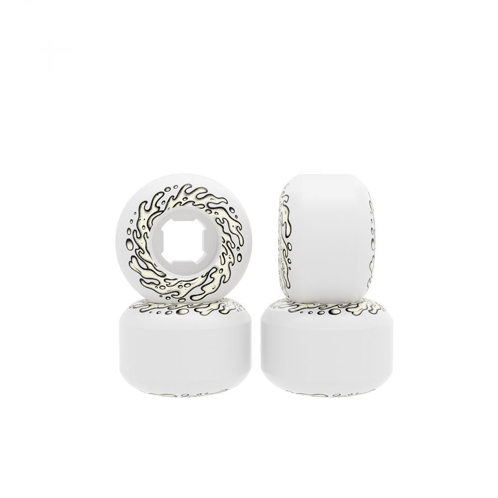 Slime Balls Wheels Sour Milk Mini Chubbies 99a White 45mm