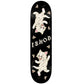 Real Ishod Kitten Scratch Twin Tail Skateboard Deck Black 8.5"