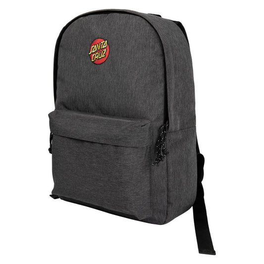 Santa Cruz Backpack Classic Dot Embroidered Black Grey One Size