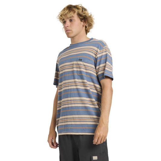 RVCA Magnolia Crew Short Sleeve T-Shirt Vintage Navy