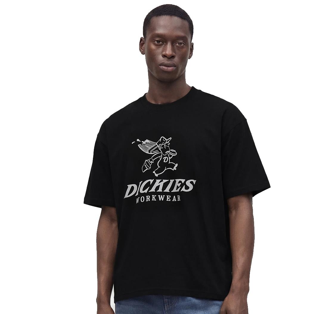 Dickies Short Sleeve Pine Graphic T-Shirt Black