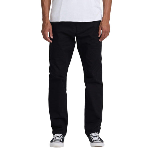 RVCA Dayshift Weekend 2 Chino Trousers Black