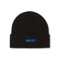 HUF All Caps Cuff Beanie Black