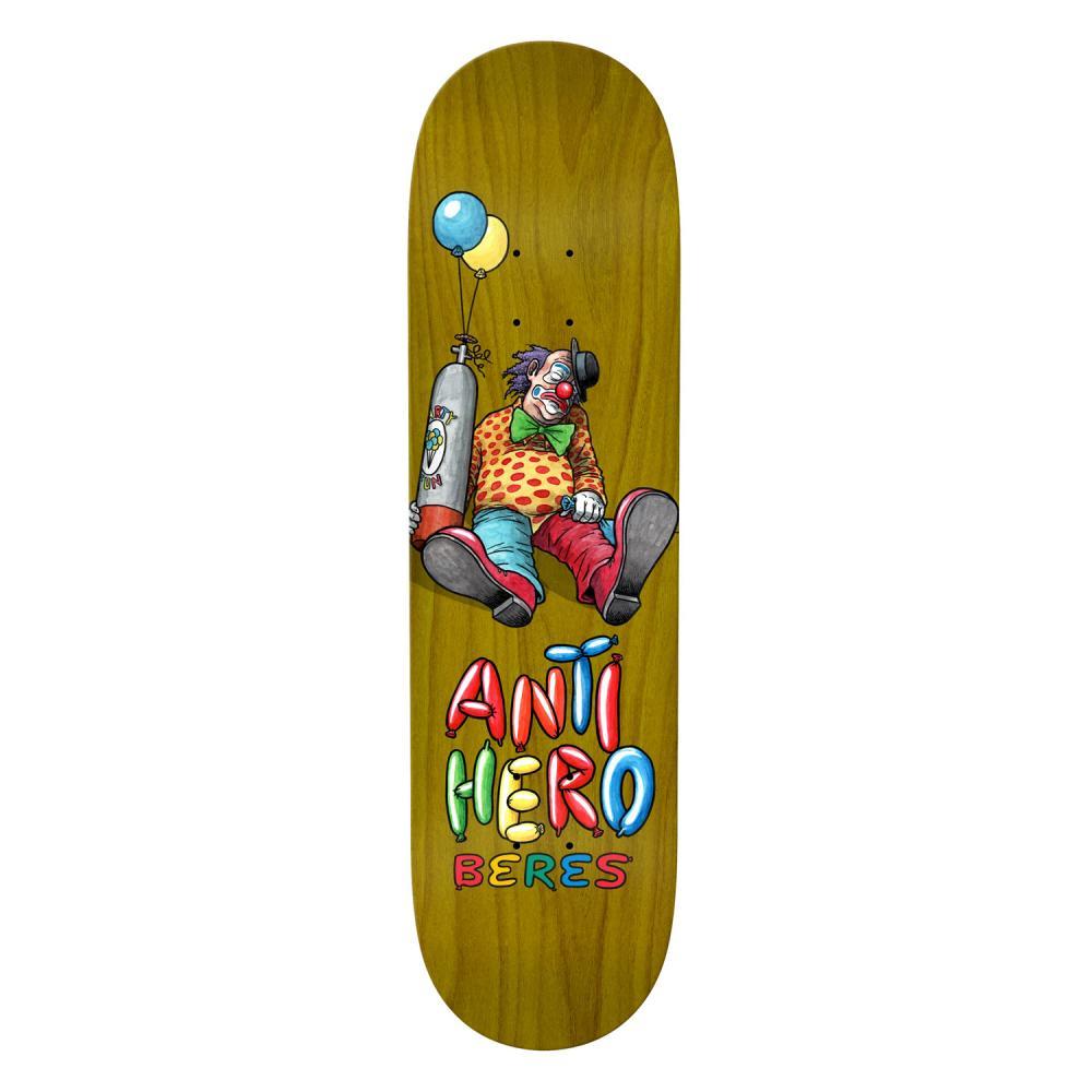 Antihero Skateboard Deck Raney Bozos Assorted Stains 8.25"