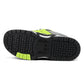 DC AT-2 Grey Black Lime Leather Skate Shoes