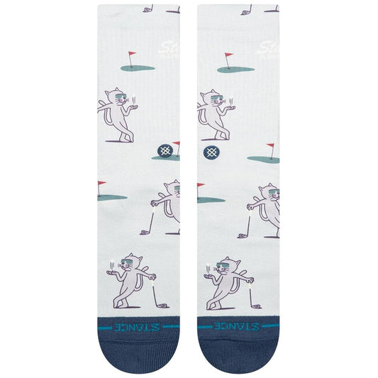 Stance Socks Players Club Crew Green UK 7-11