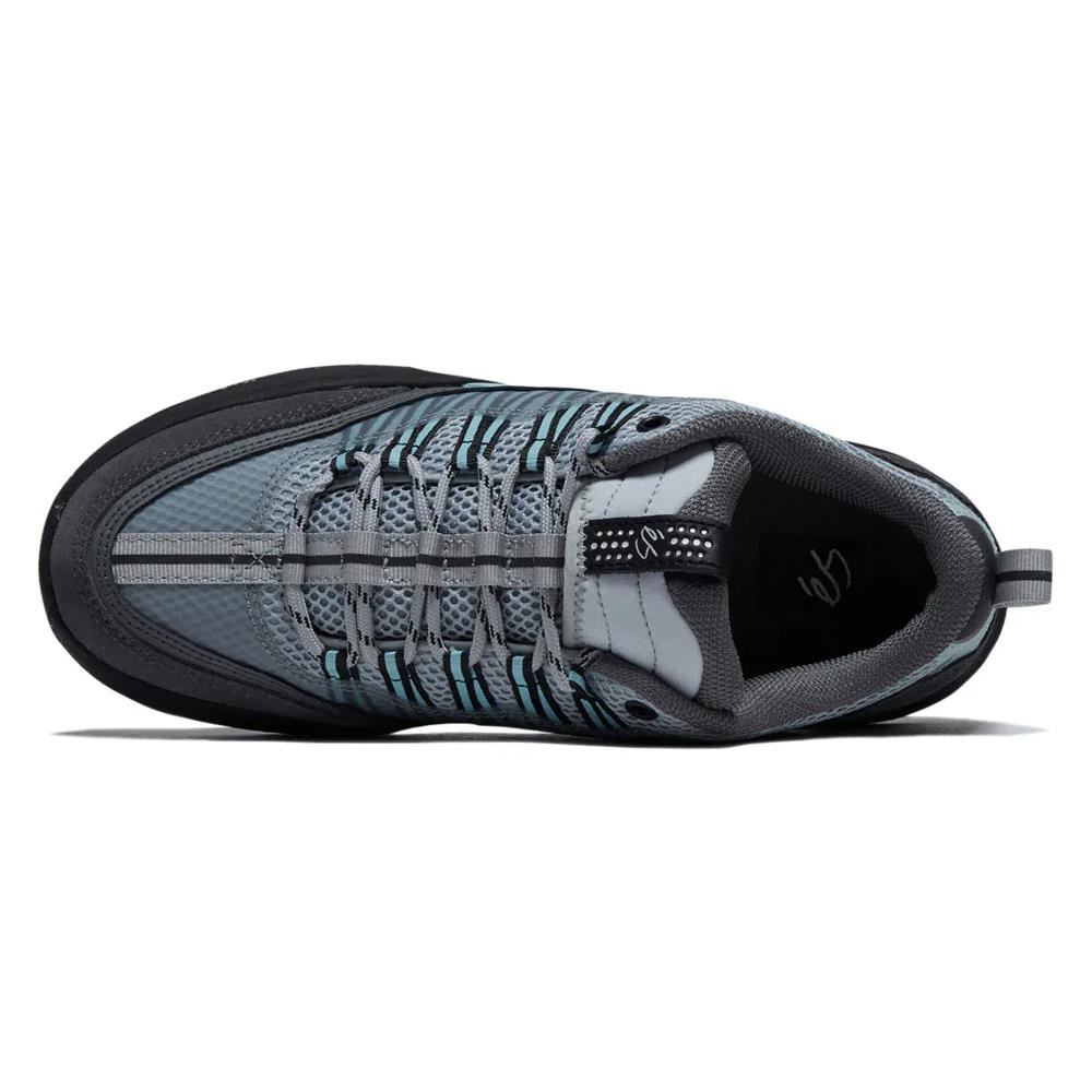 E's Imprint Skate Shoes Grey Black Blue