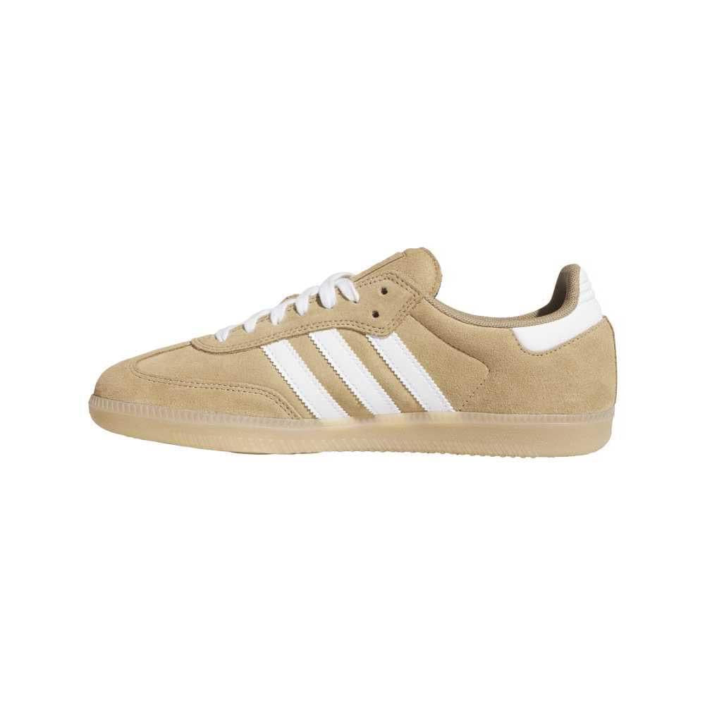 Adidas Skateboarding Samba ADV Skate Shoes Cardboard Brown Cloud White Gum