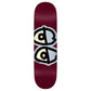 Krooked Team Eyes Skateboard Deck Maroon 8.75"