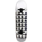 Madness Personalities Super Sap R7 White Complete Skateboard 8.375"