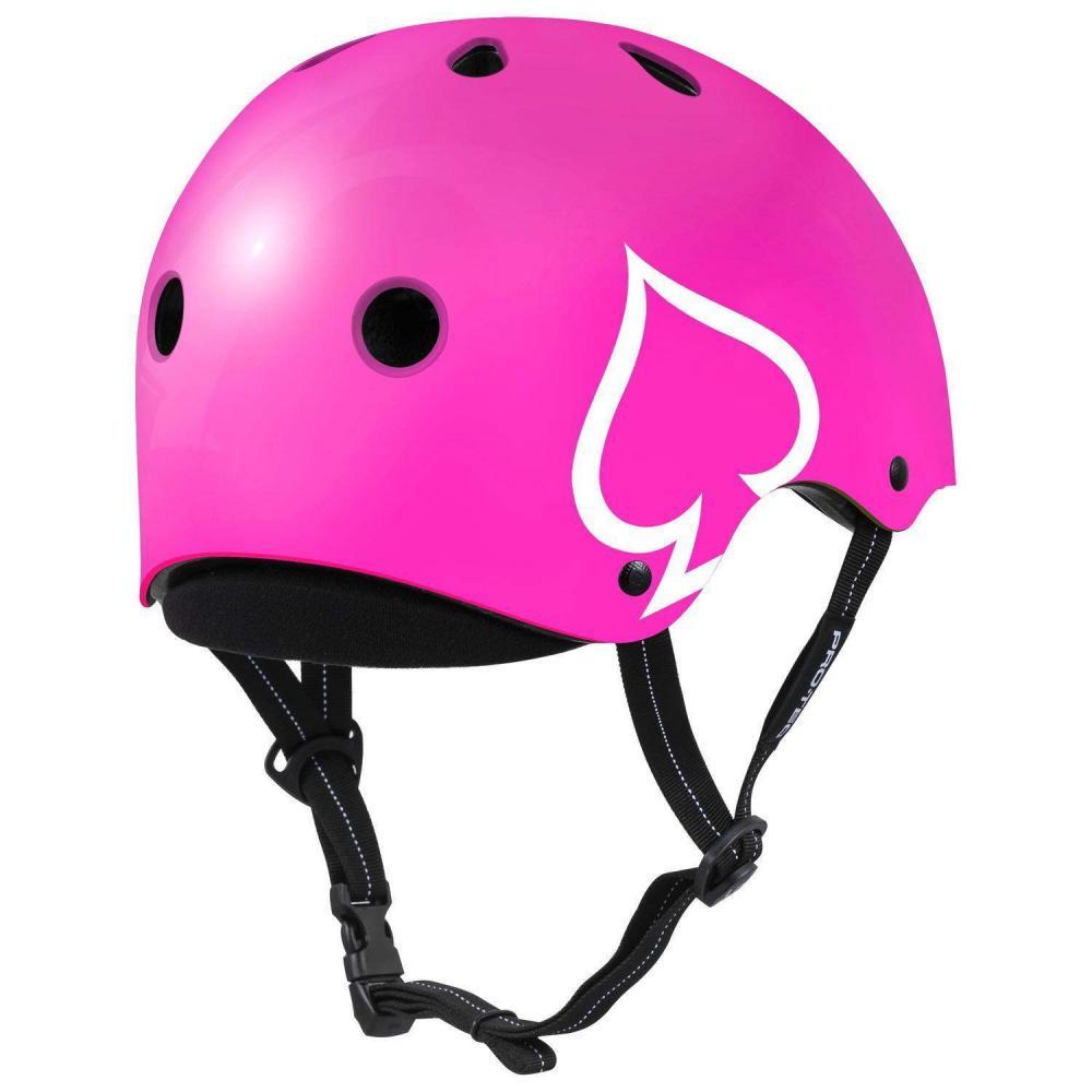 Pro-Tec Skateboard Helmet Low Pro Pink Gloss