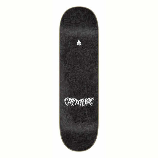 Creature Skateboard Deck Baekkel Graveyard Black/White 8.6"