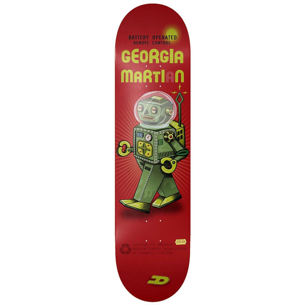 Toy Machine Georgia Martin Robot Skateboard Deck 8.25"
