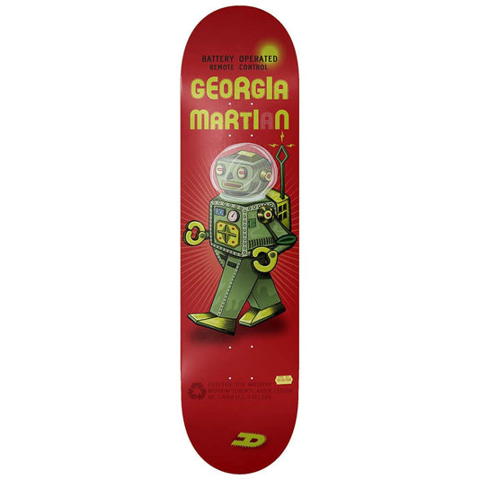 Toy Machine Georgia Martin Robot Skateboard Deck 8.25"