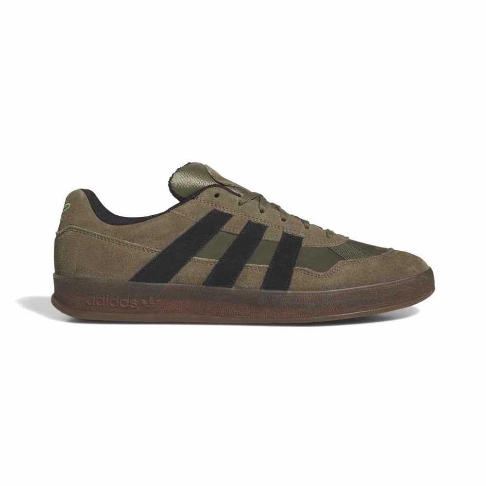 Adidas Skateboarding Aloha Super Skate Shoes Olive Strata Core Black Gum