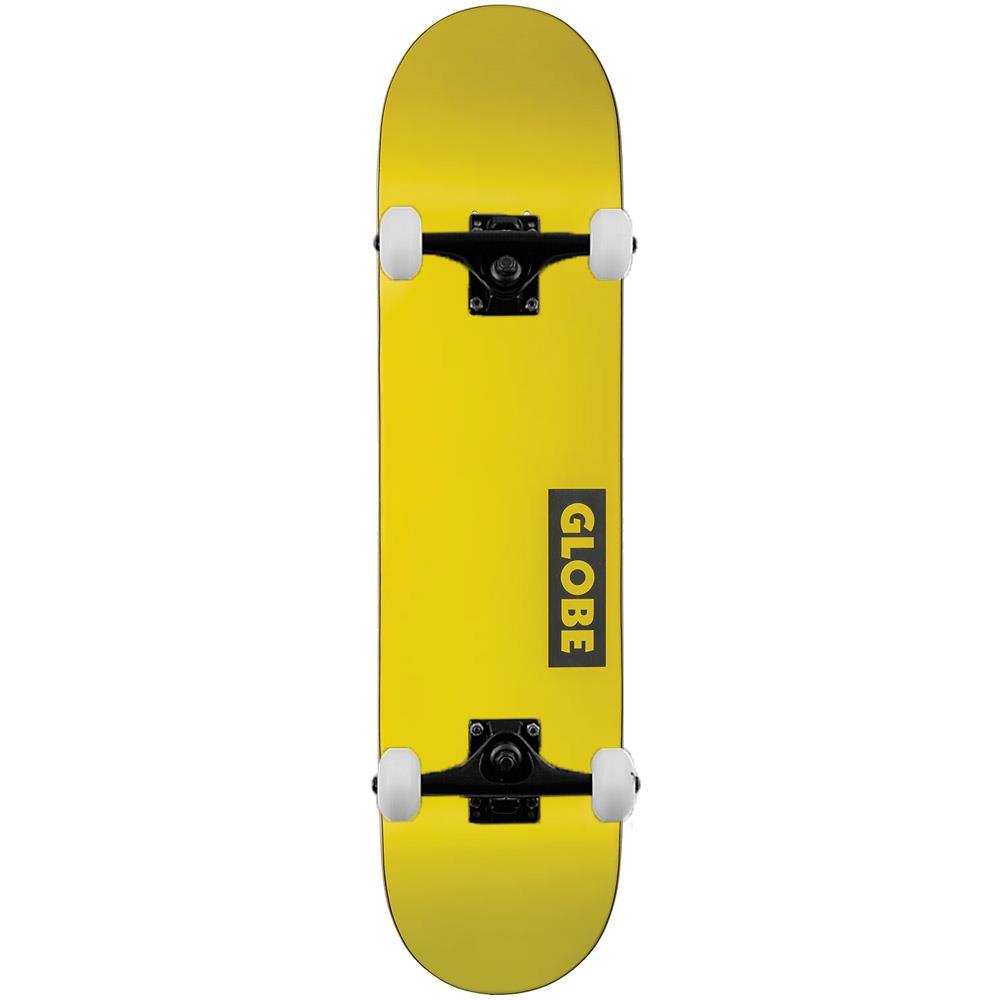 Globe Goodstock Complete Skateboard Neon Yellow 7.75"