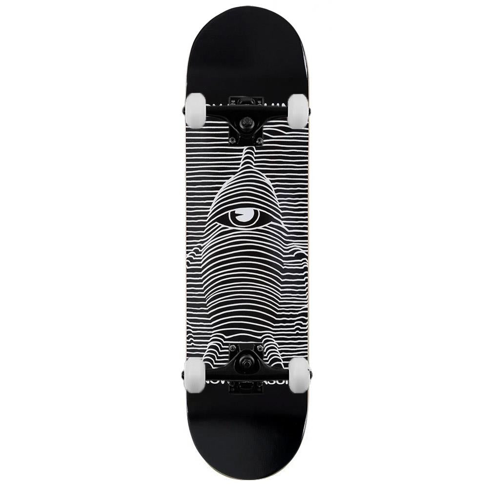 Toy Machine Skateboards Toy Division Complete Skateboard Black White 8.5"