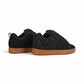 DC Shoe Co Court Graffik Skate Shoes Black Gum